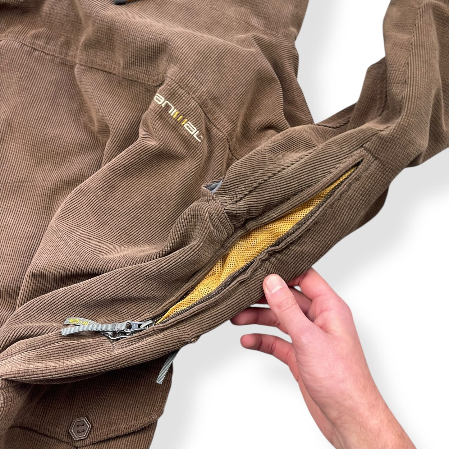 2008 Animal Corduroy Ski Jacket (L)