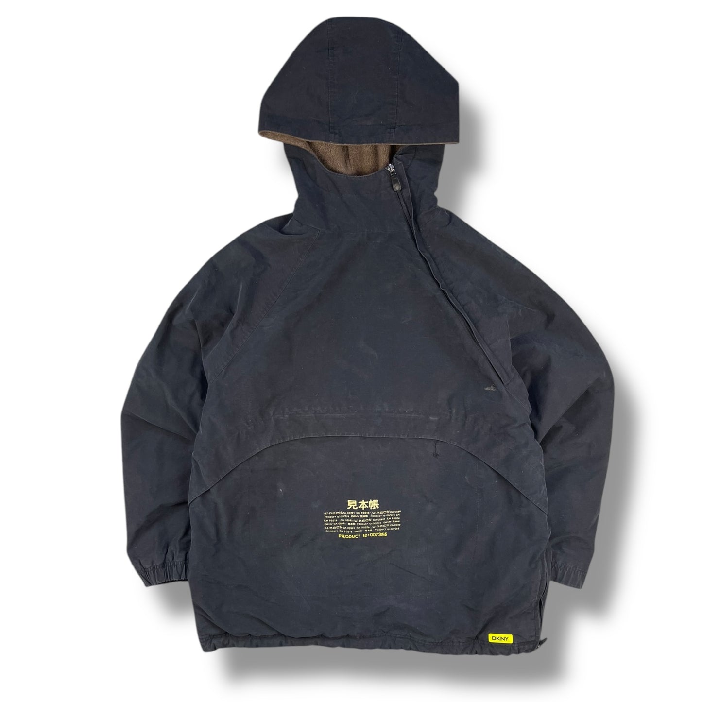 2000's DKNY Integrated Backpack Jacket (M)