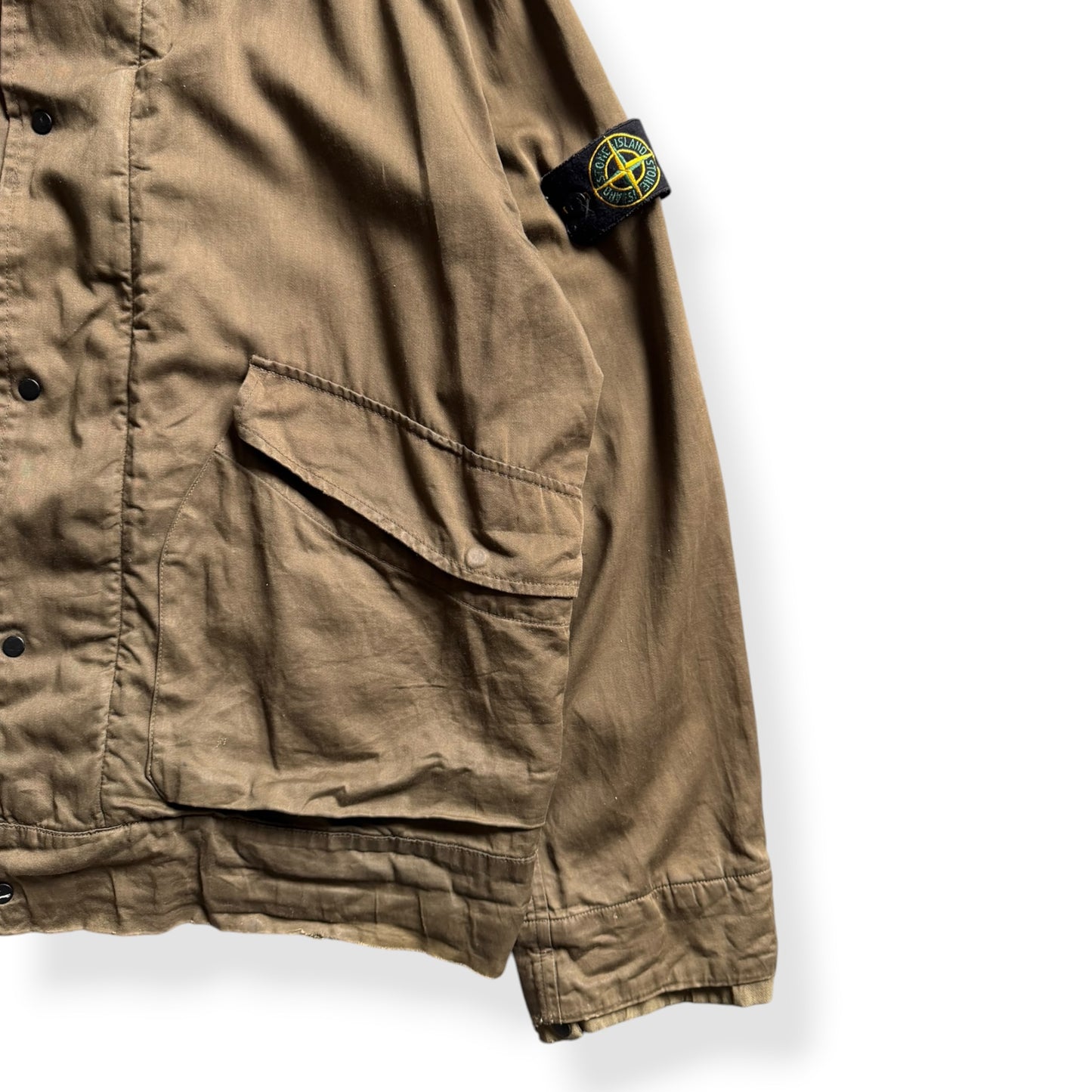 AW2001 Stone Island Raso Gommato Jacket (L)