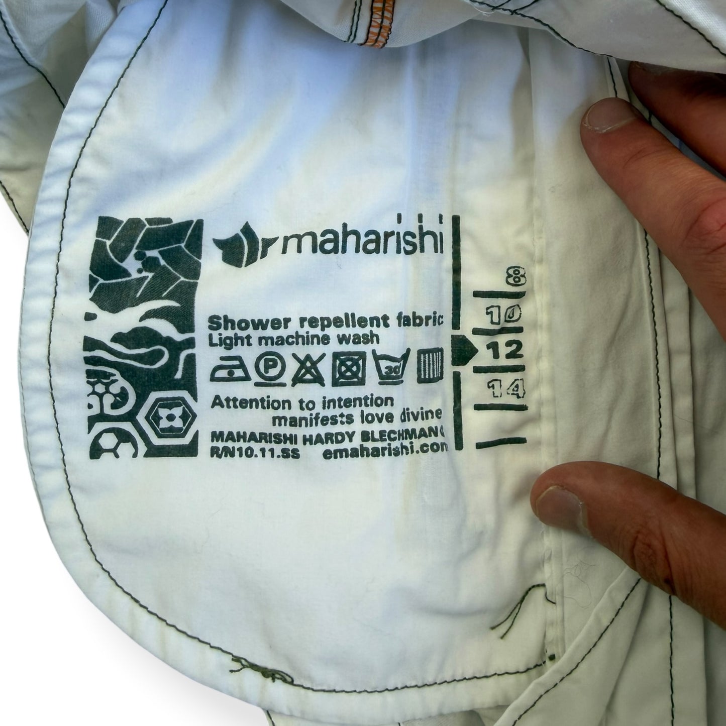 2000's Maharishi Contrast Stitch Fitted Jacket (12)