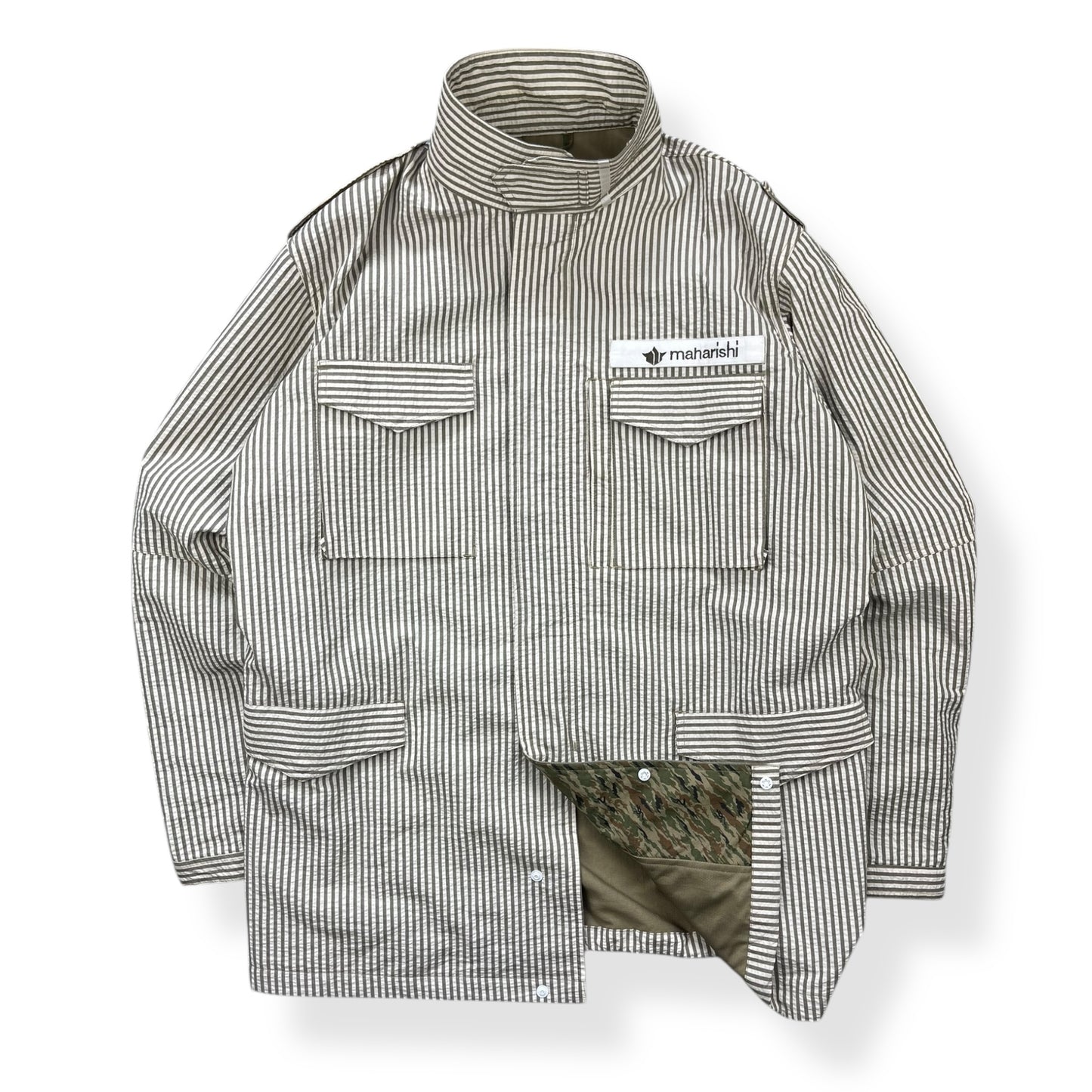 2000's Maharishi Seersucker M65 Jacket (L)