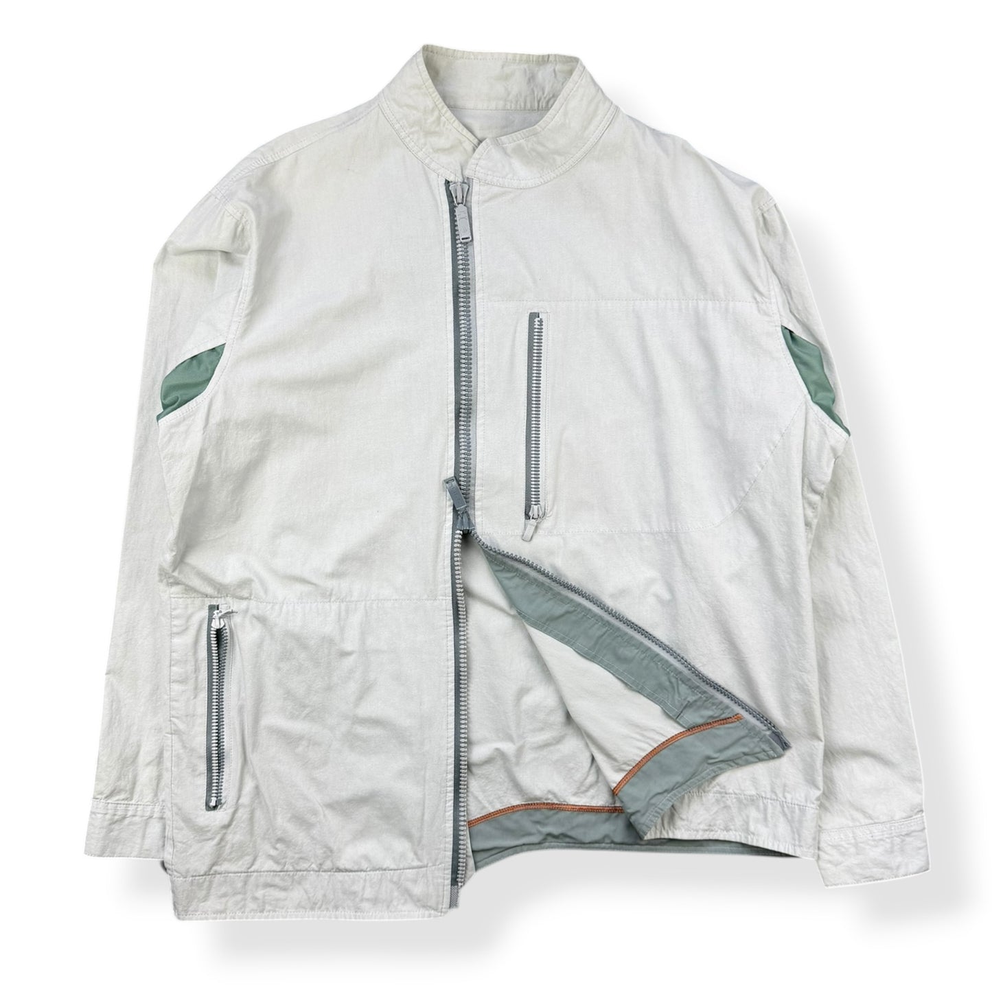 2000's Maharishi Asymmetric Curved Hem Jacket (XL)