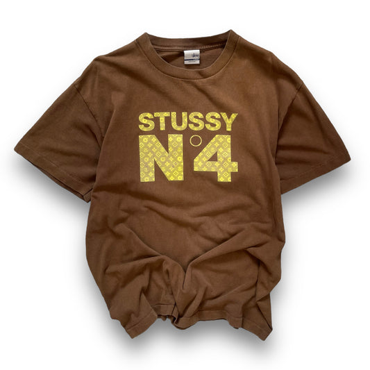 2000/2002 Stussy LV Rip Monogram T-Shirt (L)