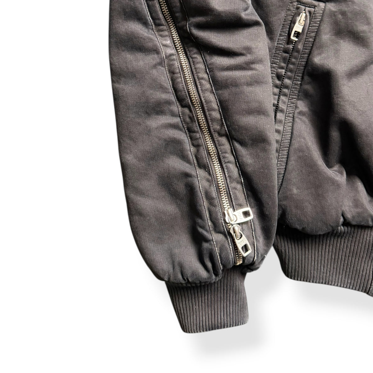 2000's Griffin Studio Sleeve Zip Bomber (M)
