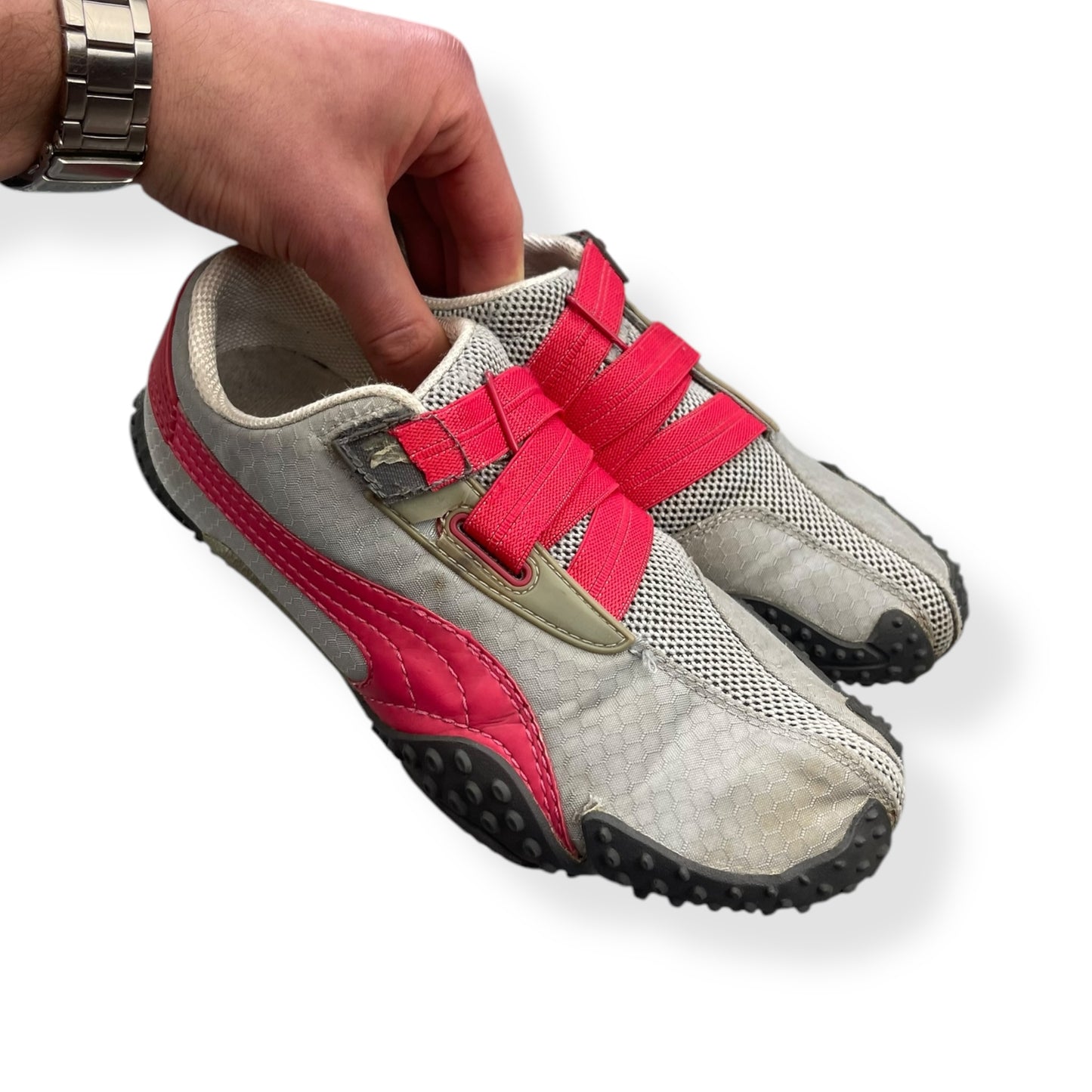 2000's Puma Nu Mostro Grey/Pink (UK4)