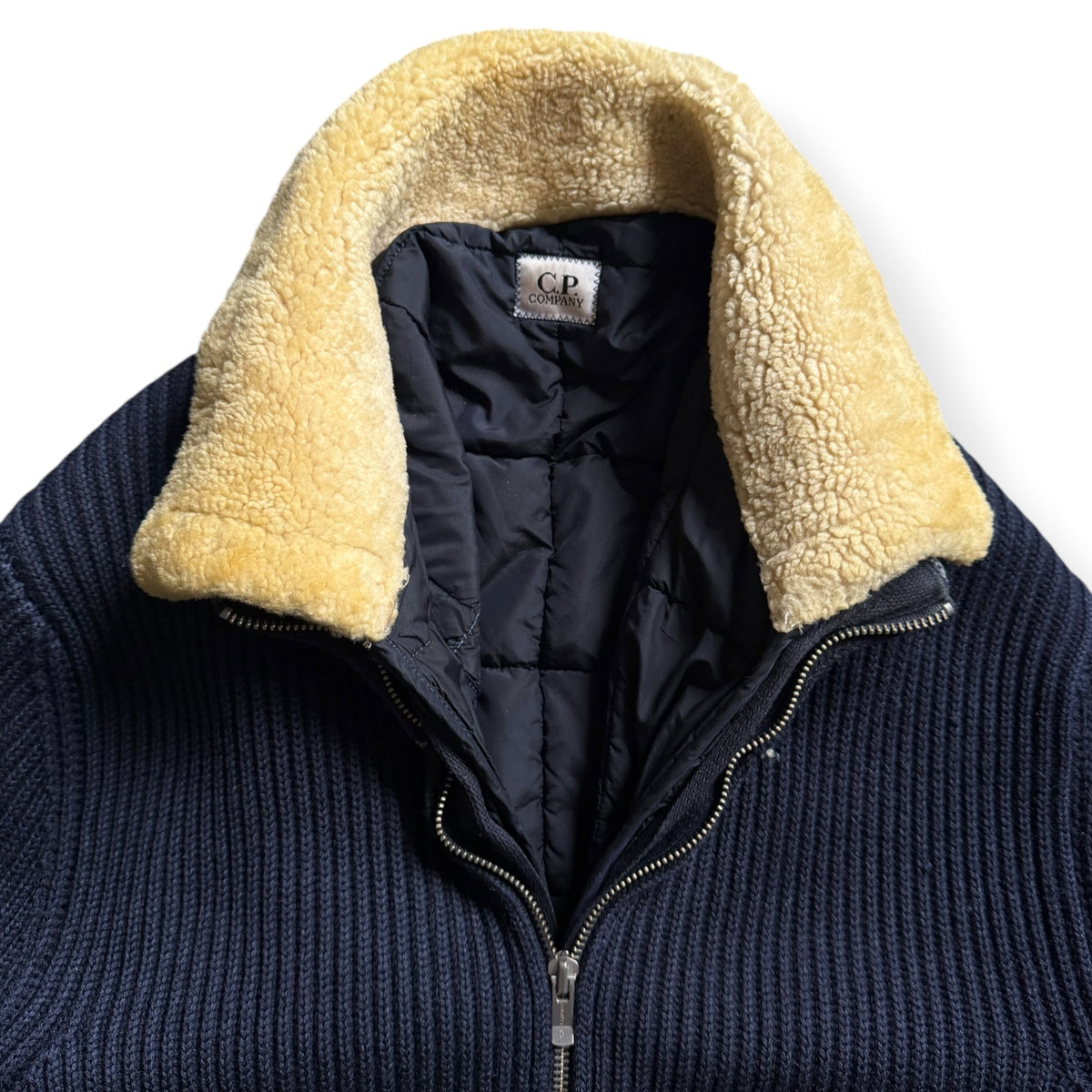FW2006 CP Company 2in1 Knitted Jumper (L)