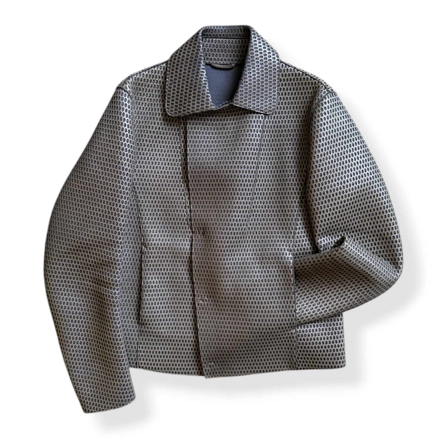 FW2013 Emporio Armani Perforated Leather Jacket (M)