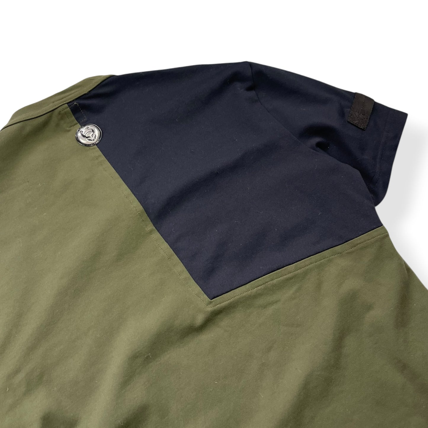 1990's Cyberdog Panelled Cargo Pocket T-Shirt (M)