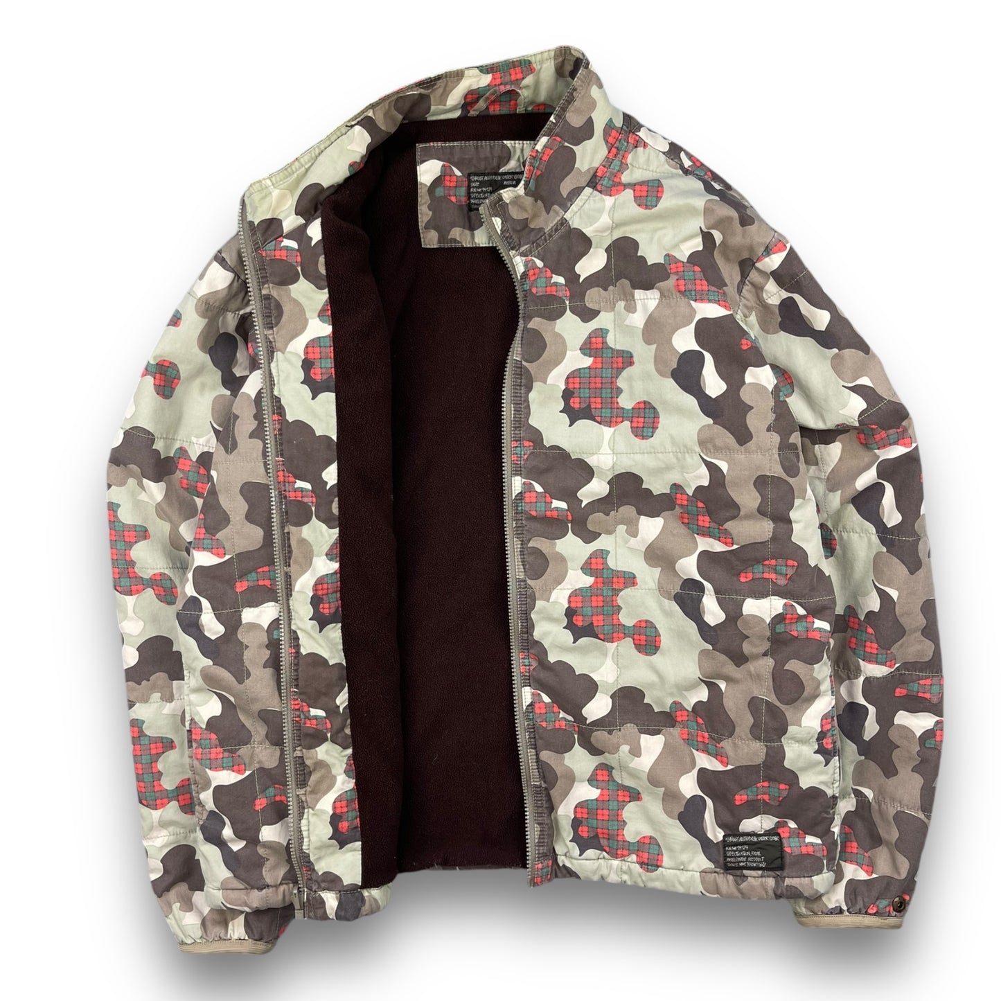 Stussy 2in1 Canvas/Camo Jacket (M)