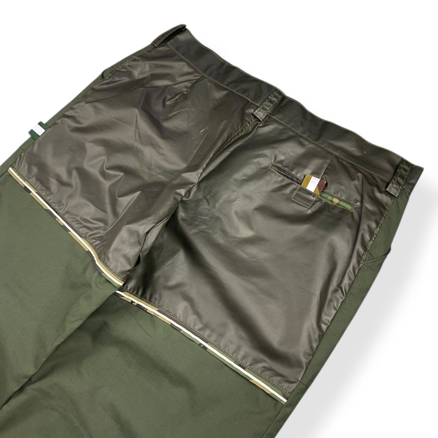 1990's Maharishi Wax Panelled Cargo Trousers (32)