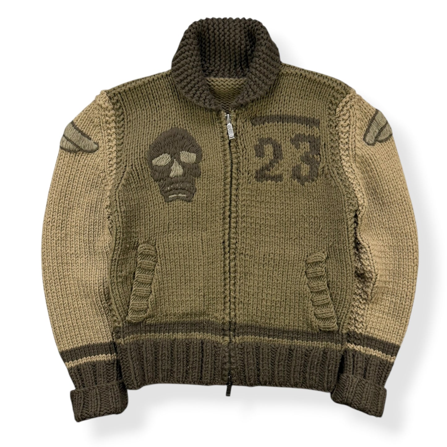 2000's Maharishi 1GG Knit Wool Jacket (M)