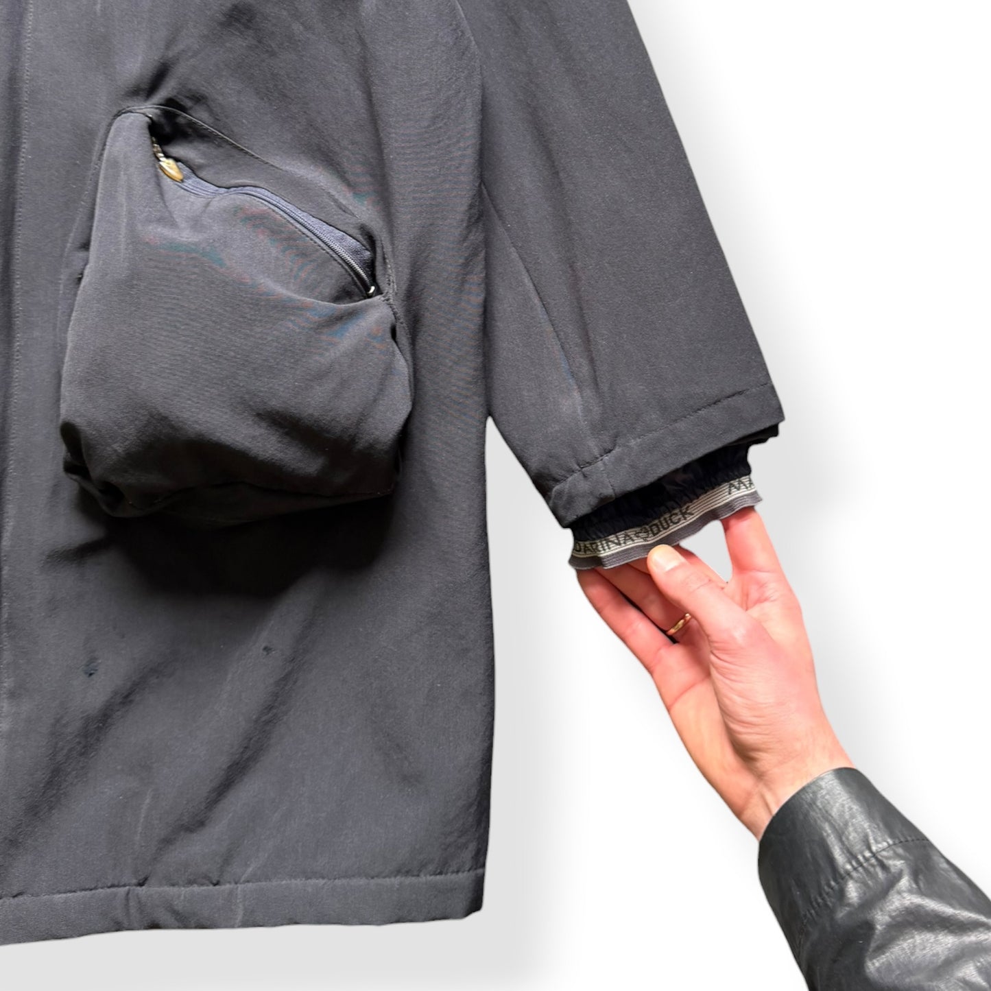 2000's Mandarina Duck Egg Cell Pocket Jacket (L)