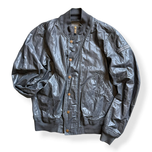 SS2008 Stone Island Denims Waxed Bomber Jacket (M)
