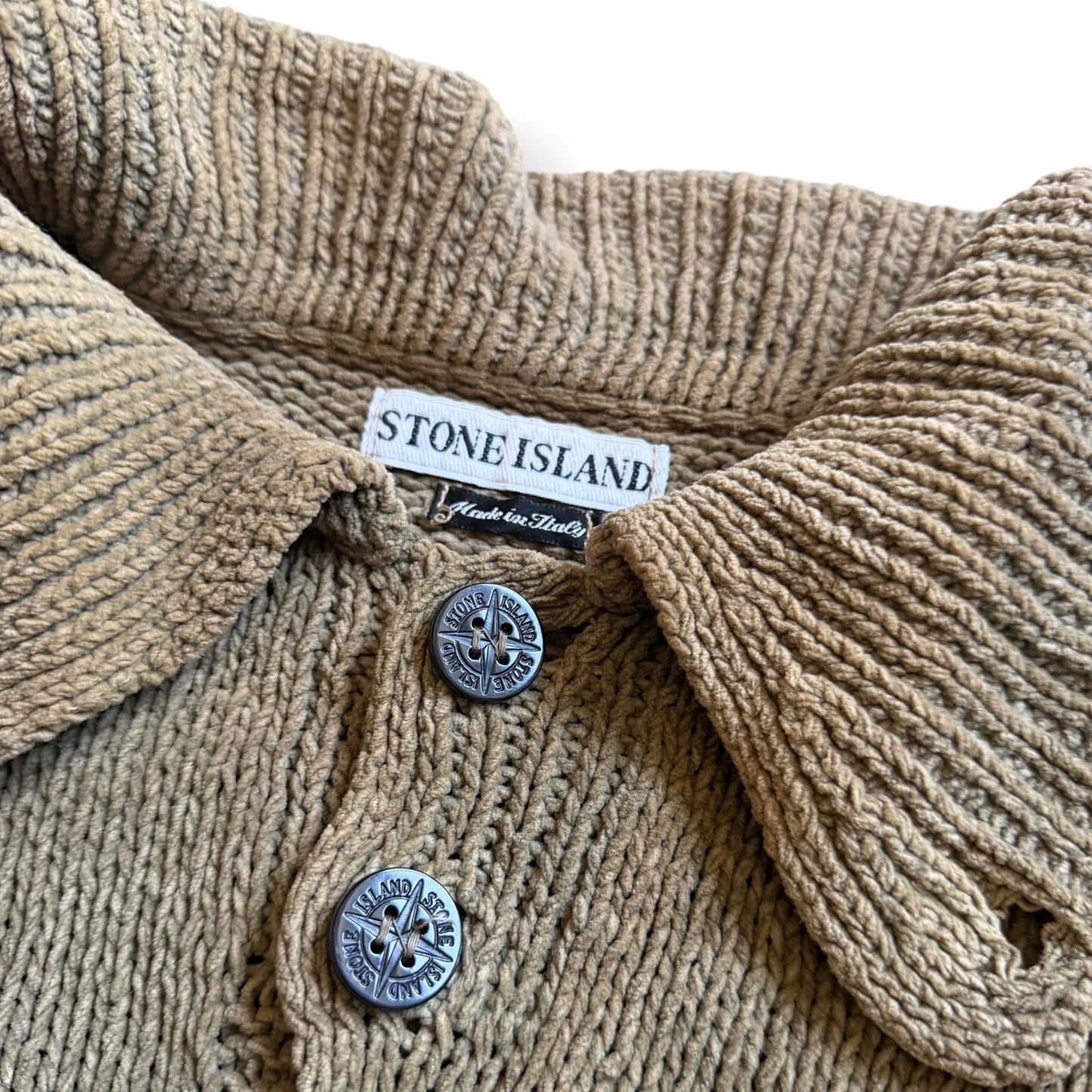 FW1998 Stone Island Chenille Knitted Jumper (L)