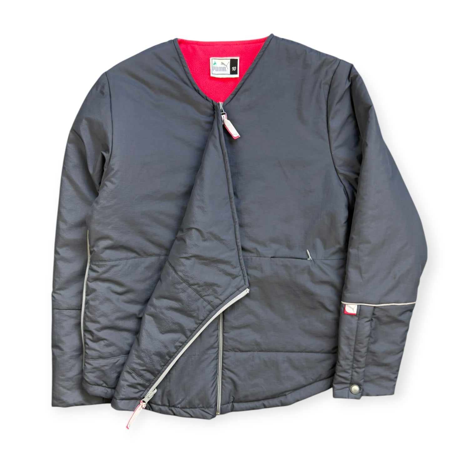 2000's Puma Asymmetric 2-way Flap Jacket ‘Sample’ (S)