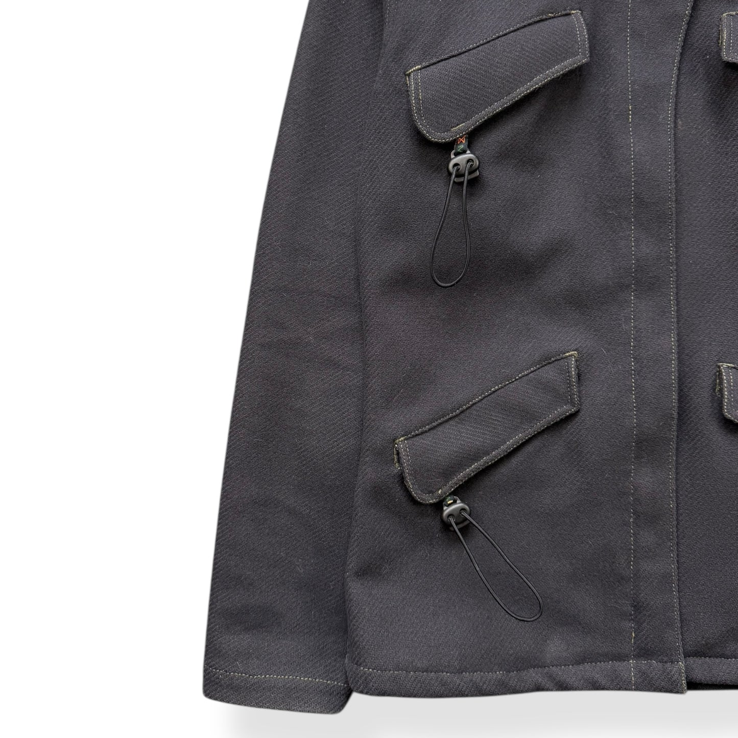 AW99/00 Maharishi Shower Repellent Asymmetric Jacket (S)