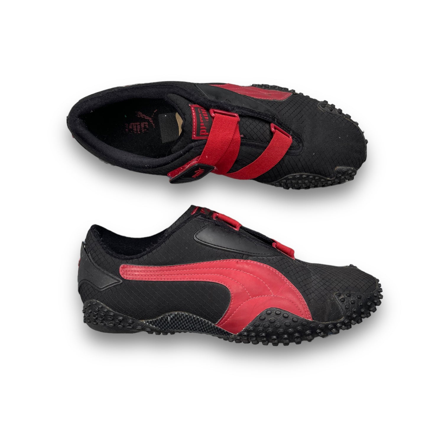 2000's Puma Mostro Ripstop Black/Red (UK10)