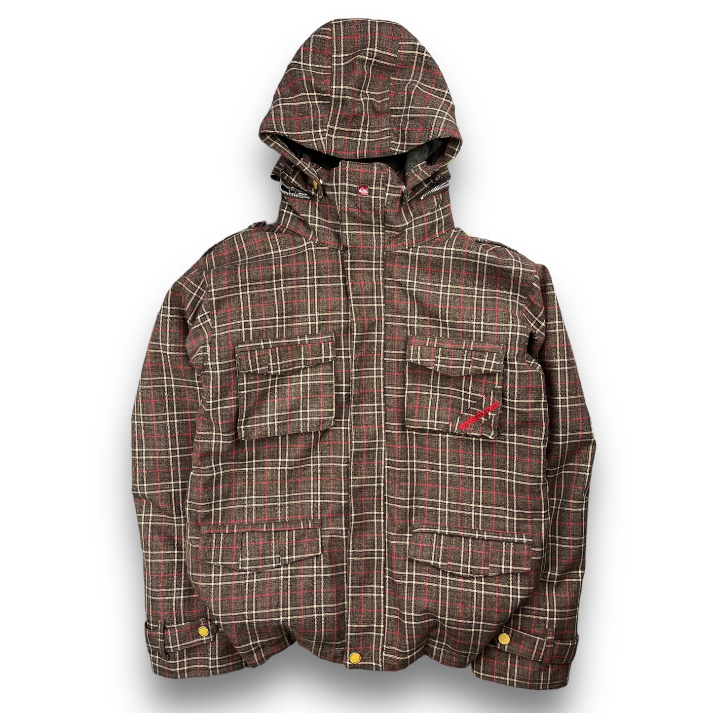 Quiksilver Utility 'Manille' Plaid Jacket (L)