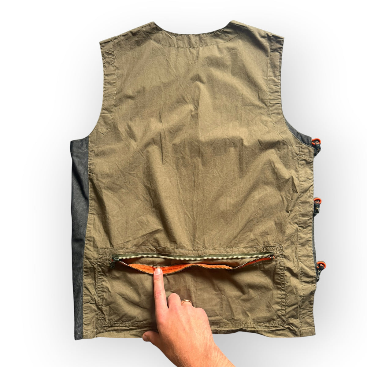 1999 Maharishi Coolmax Panelled Vest (M)
