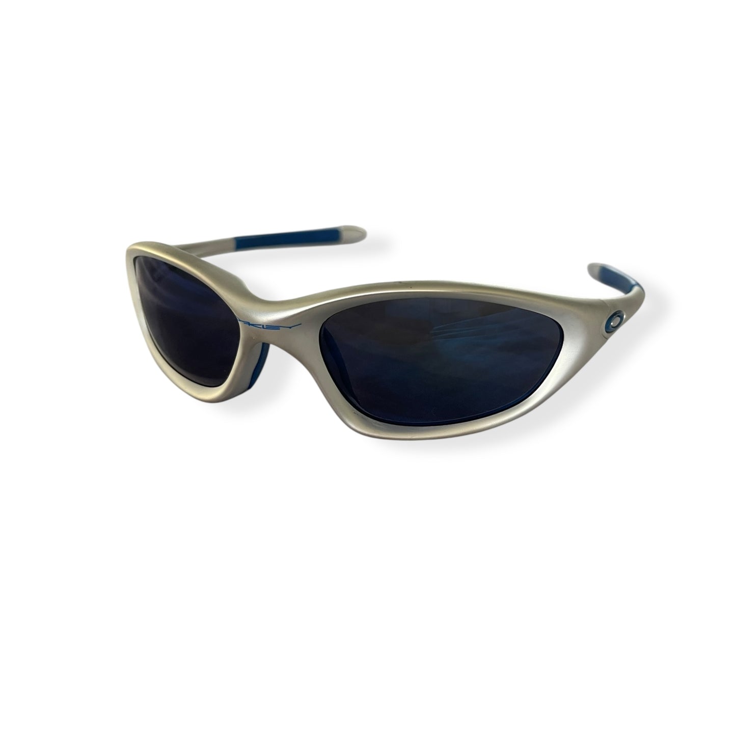 Oakley XX Twenty FMJ Silver/Ice Iridium Sunglasses