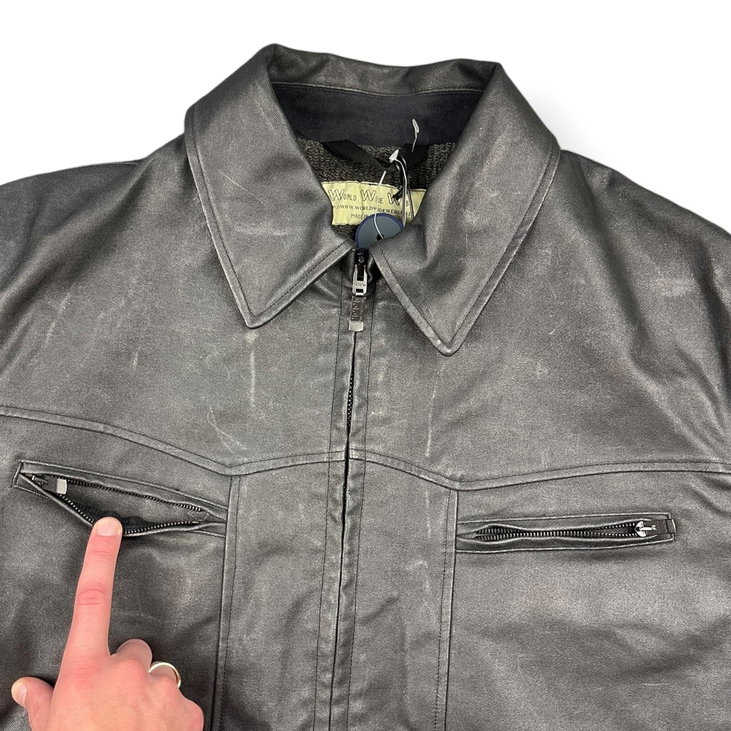 SS1997 World Wide Web 'Graphit D' Jacket (L)