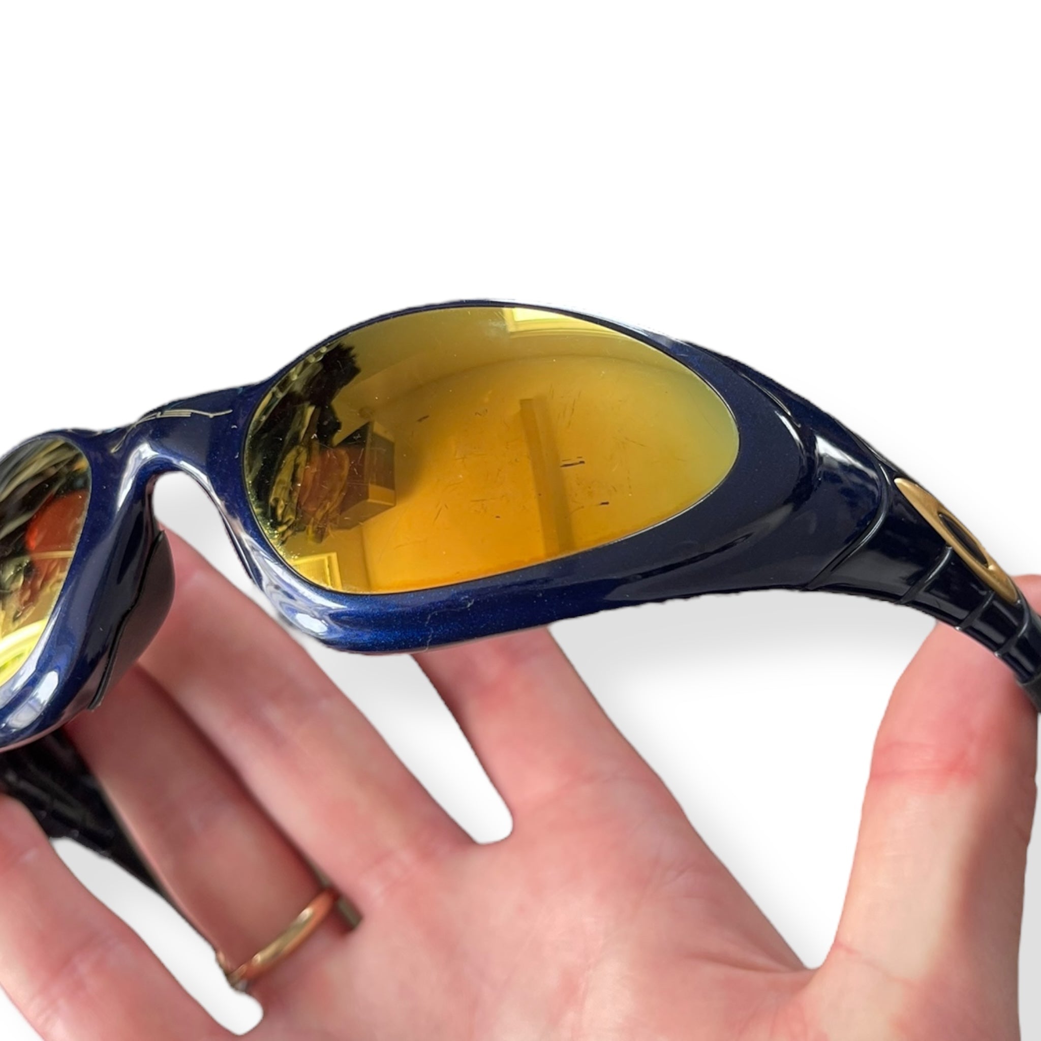 Oakley Eye Jacket 2.0 Midnight/24k Gold Iridium Sunglasses