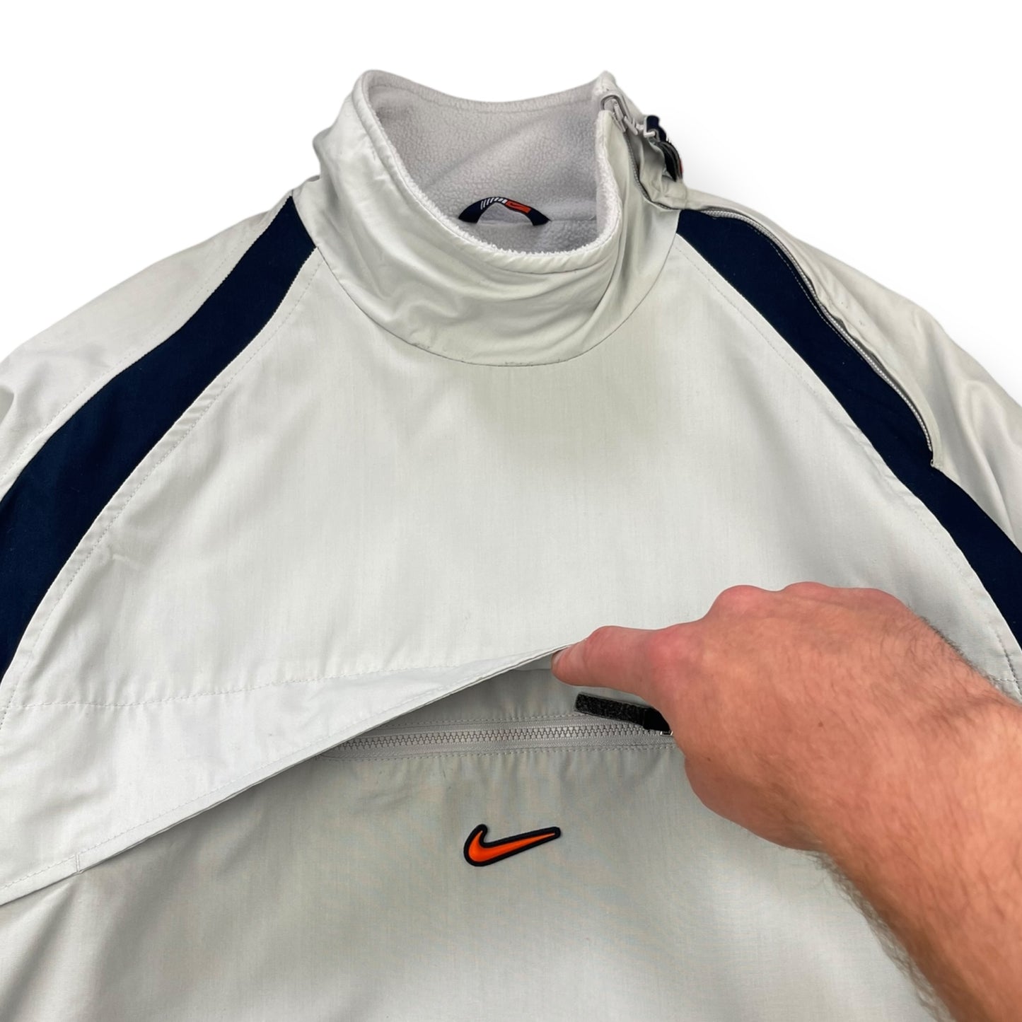 2000's Nike Reversible Fleece Sidewinder Jacket (L)