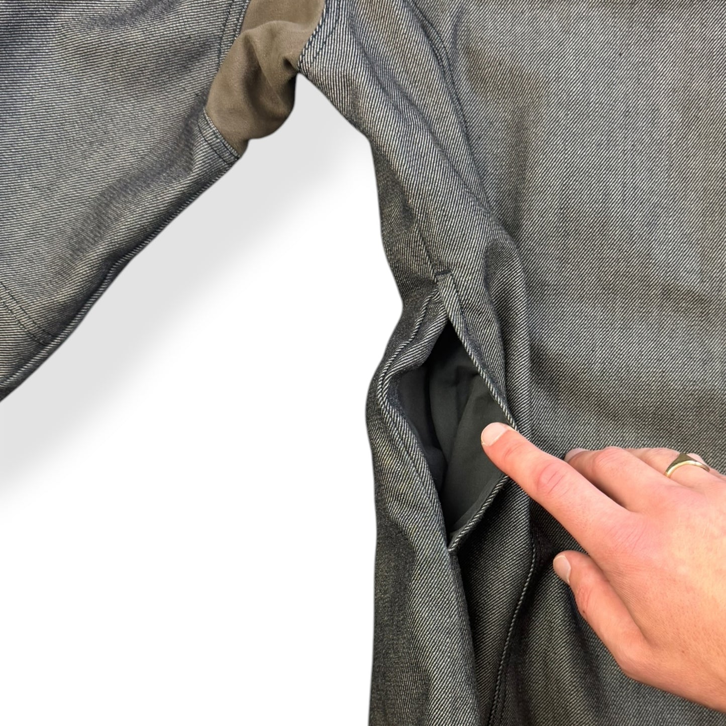 AW99/00 Maharishi Asymmetric Kimono Jacket (S)