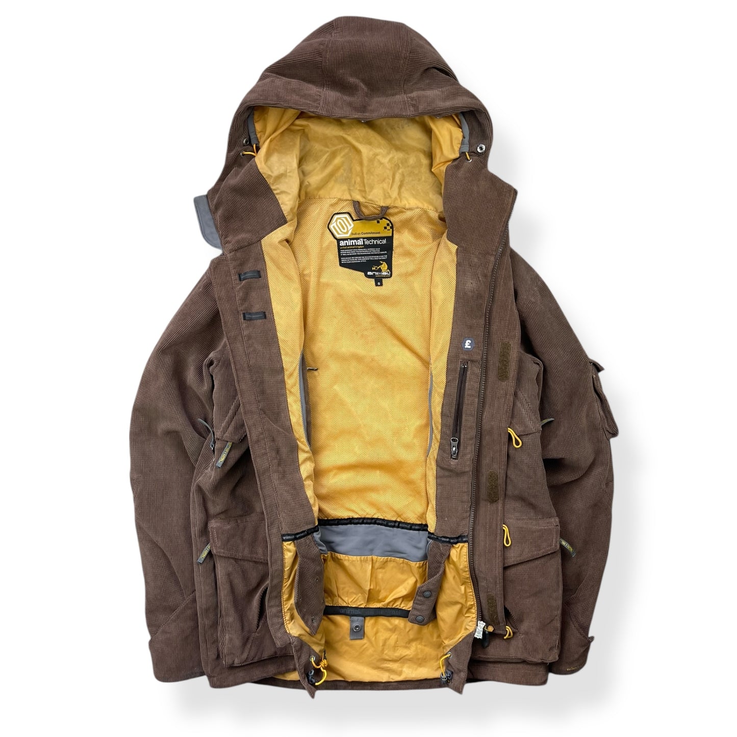 2008 Animal Corduroy Ski Jacket (L)