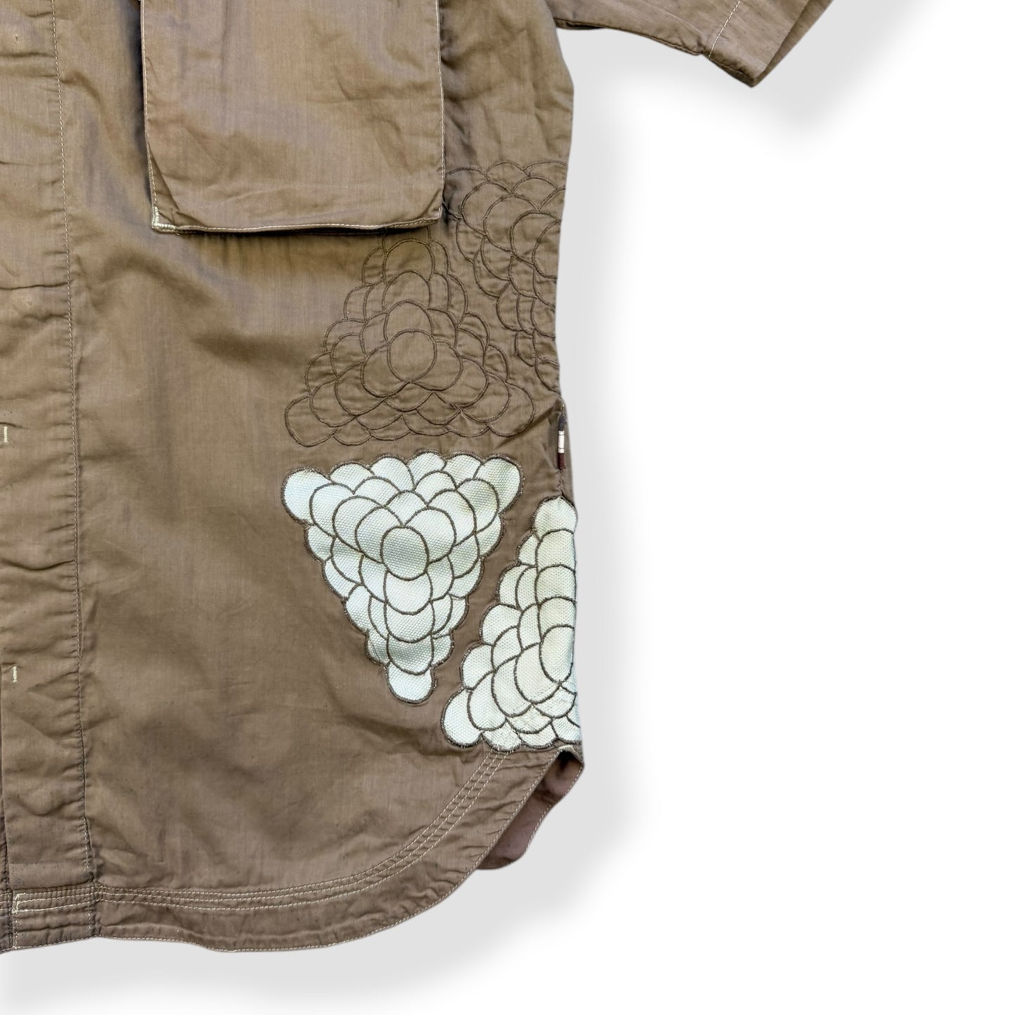 2000's Maharishi Geometric Pattern Shirt (S)