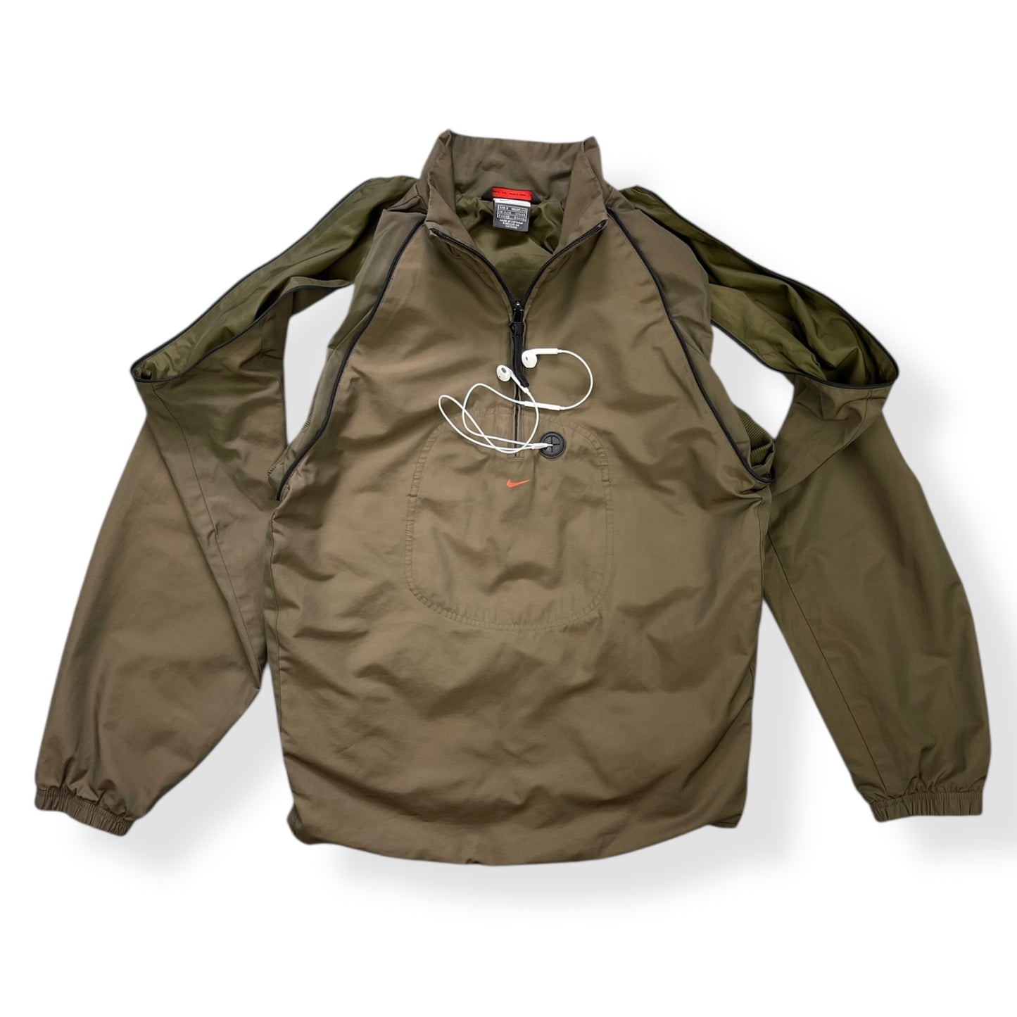 2000's Nike 2in1 Convertible MP3 Jacket / Gilet