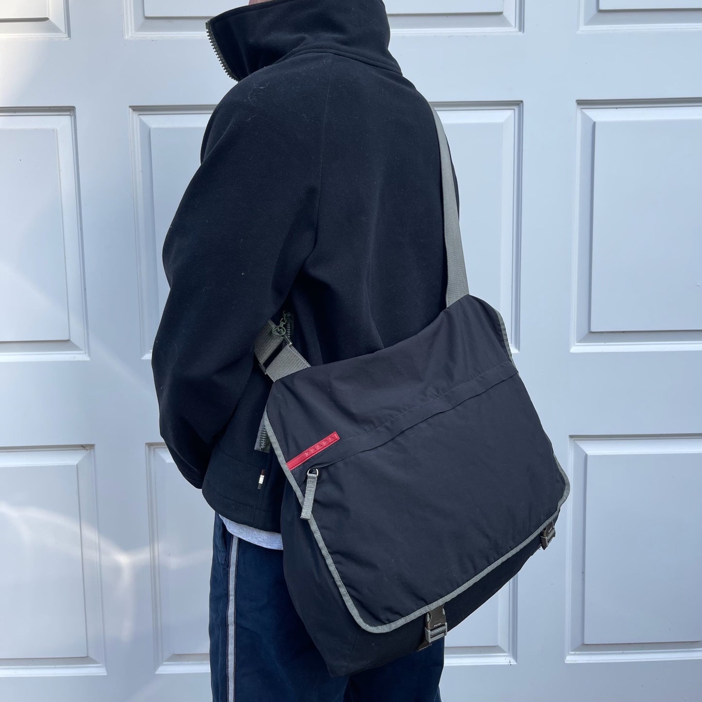 2000's Prada Sport Messenger Bag