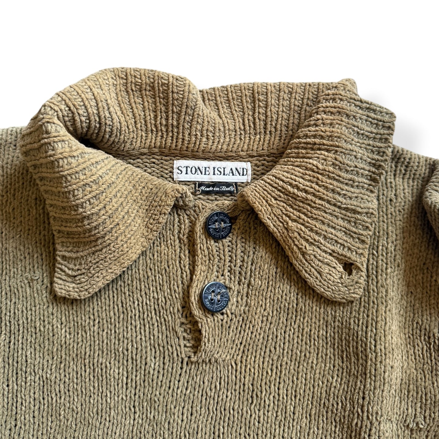 FW1998 Stone Island Chenille Knitted Jumper (L)