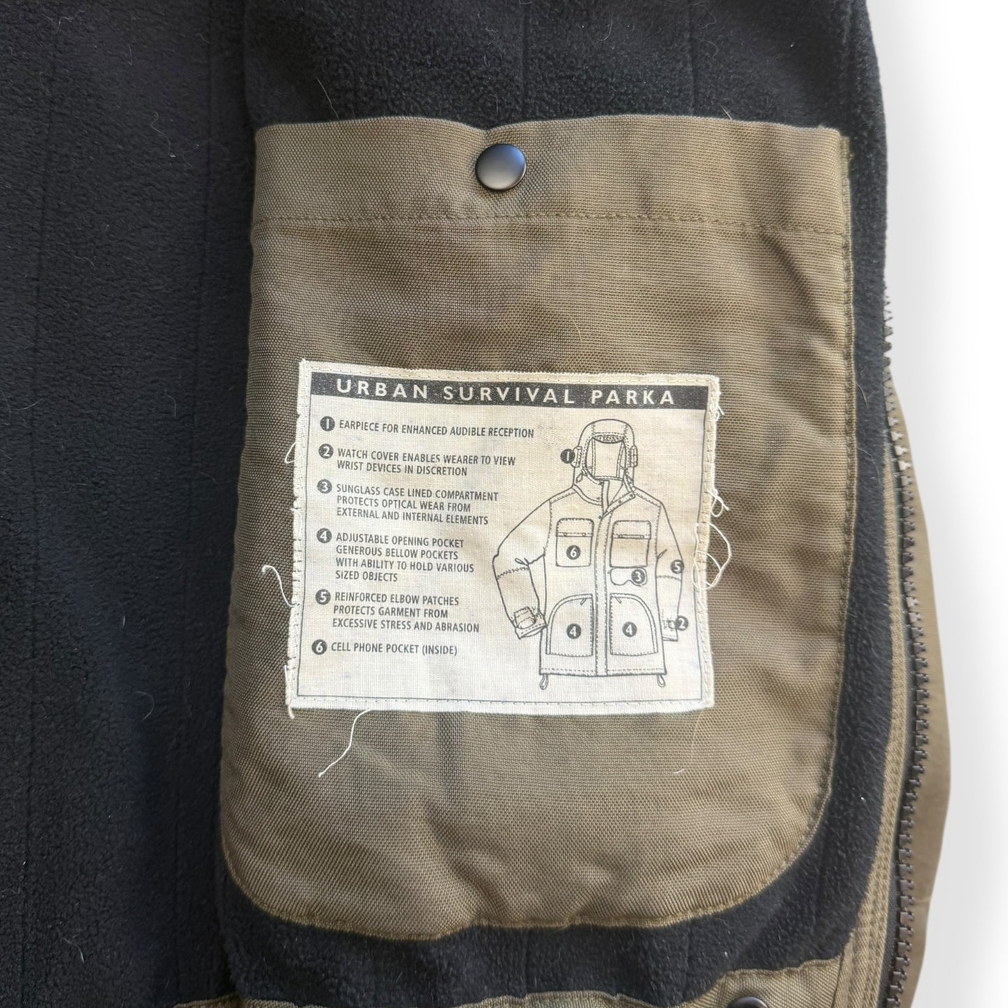 2000's Tommy Hilfiger 'Urban Survival Parka' (L)