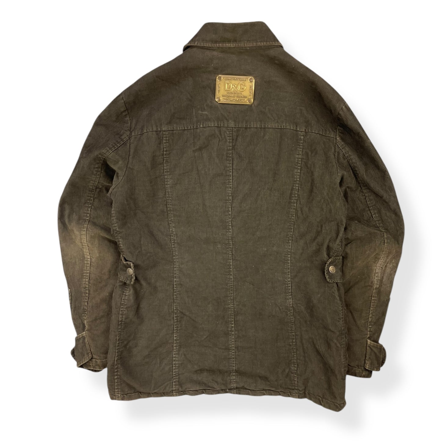 AW2003 Dolce & Gabbana Corduroy Cargo Jacket (L)