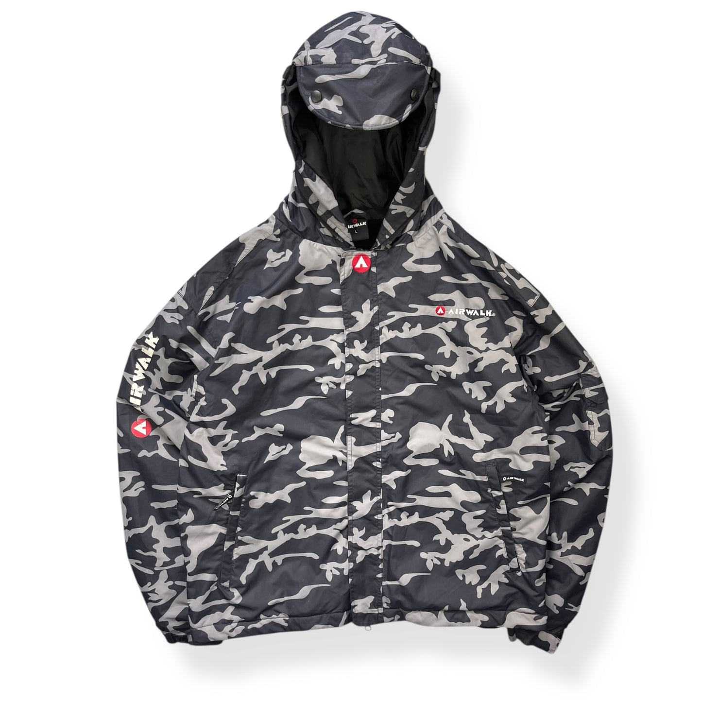 2000's Airwalk Camo Goggle Jacket (L)