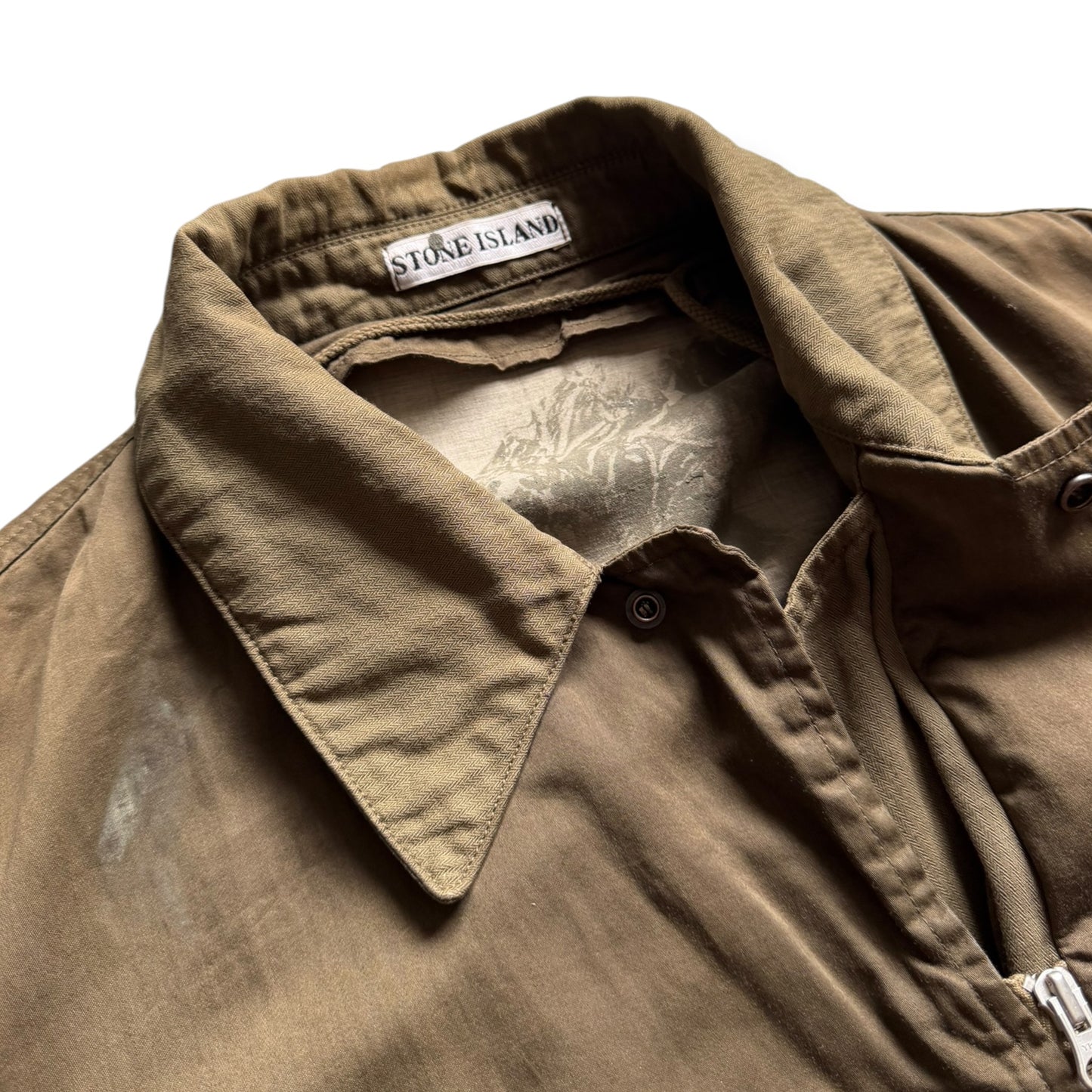 AW2001 Stone Island Raso Gommato Jacket (L)