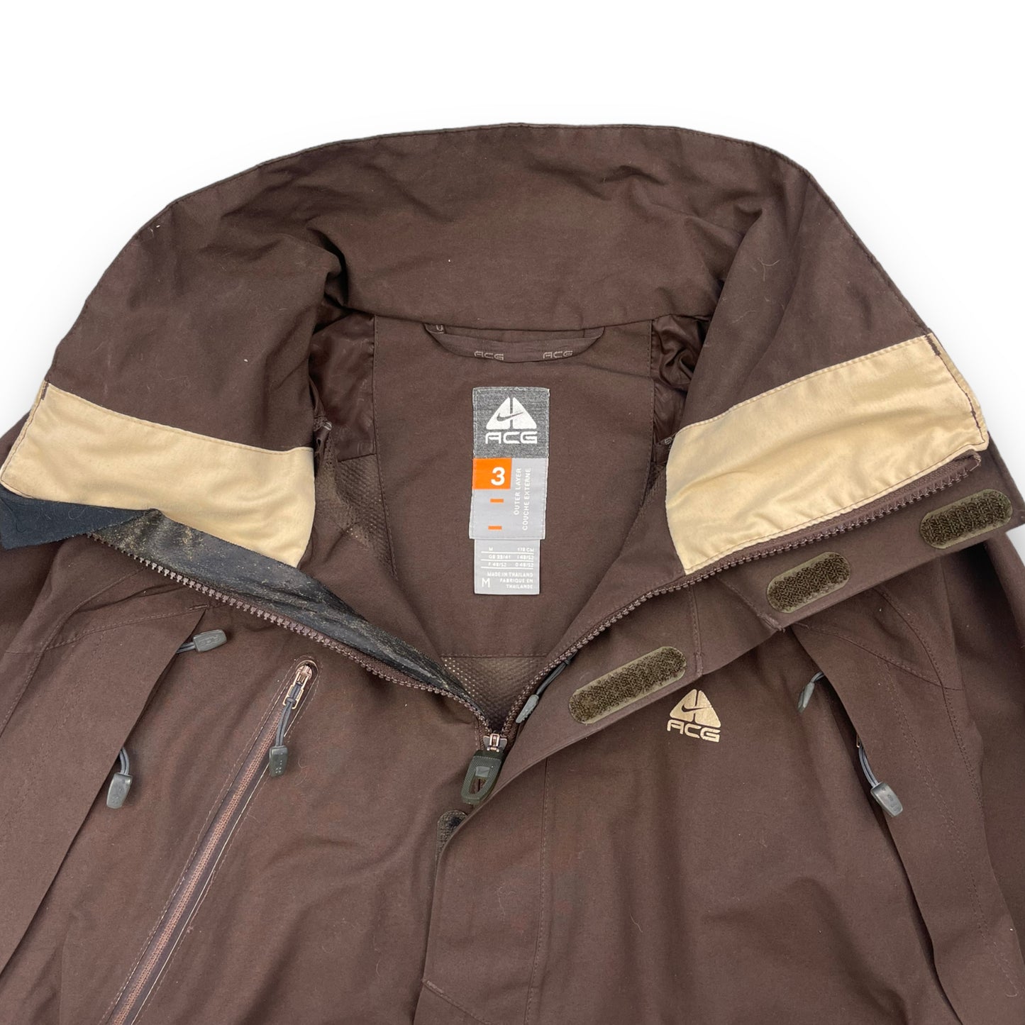 Nike ACG Brown Gore-Tex Multipocket Jacket (M)