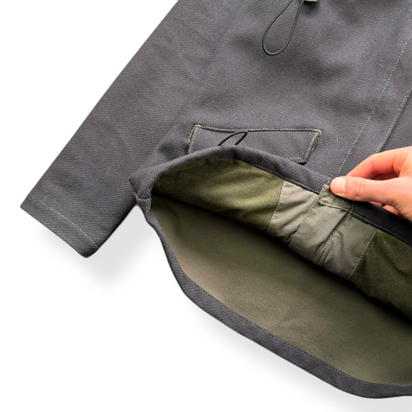 AW99/00 Maharishi Shower Repellent Asymmetric Jacket (S)
