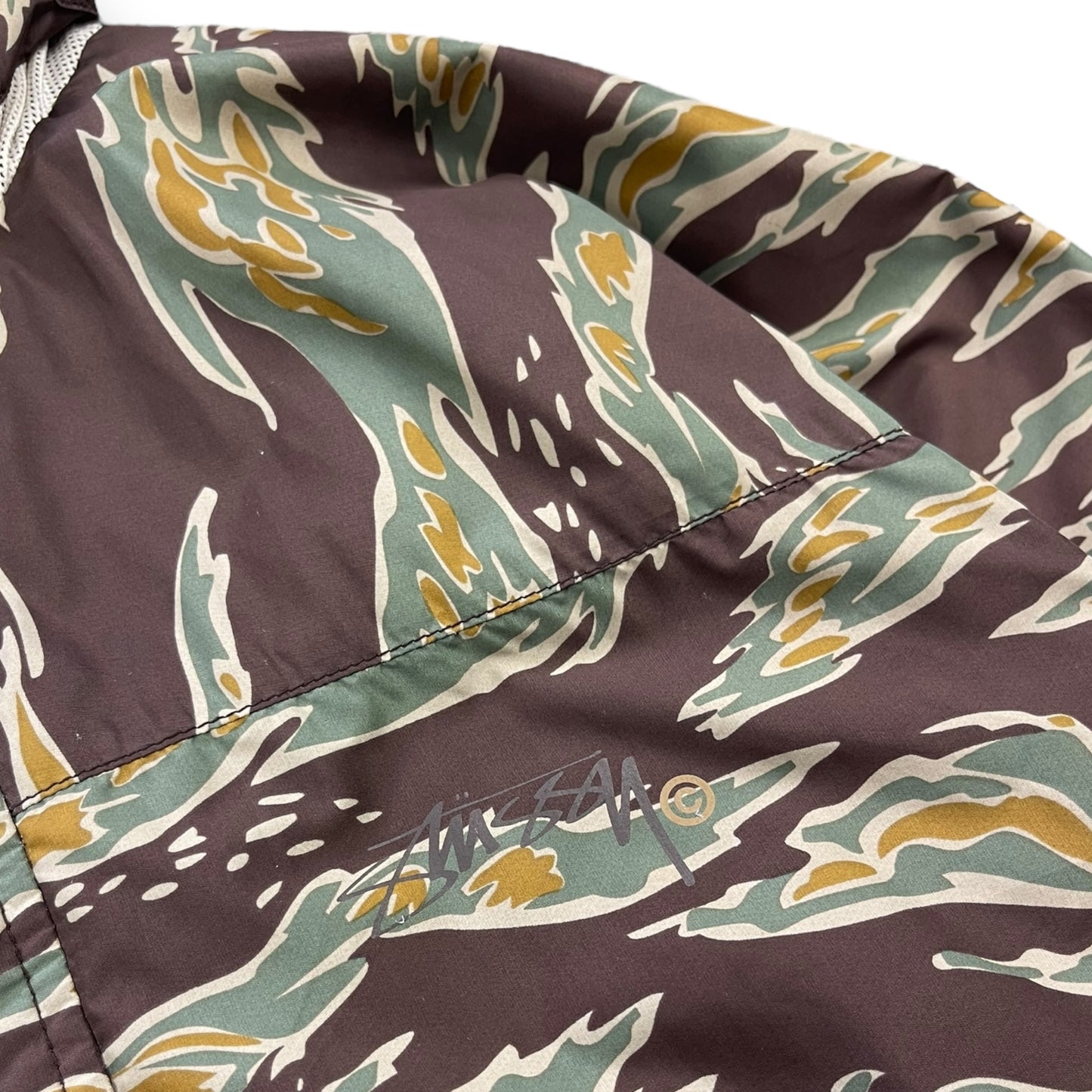 2000's Stussy Tiger Camo Jacket (M)