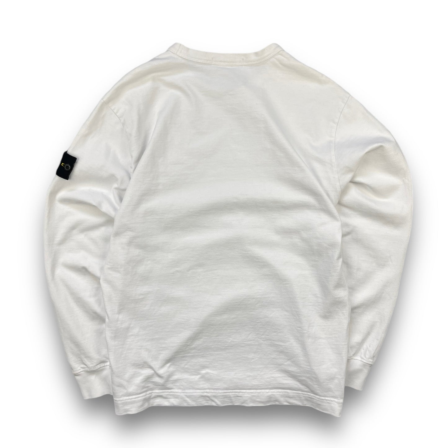 Stone Island White Lightweight Sweatshirt (M)