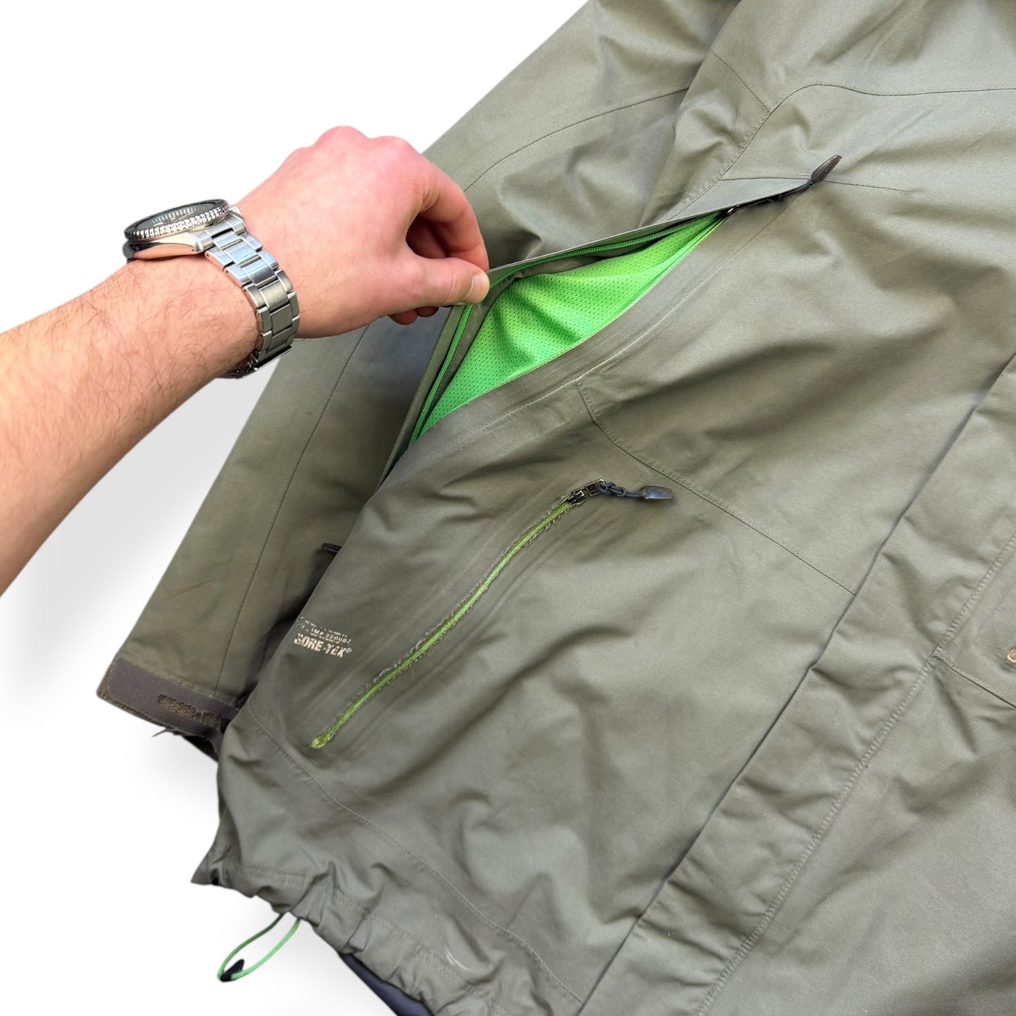 2000's Nike ACG Green GoreTex Multipocket Jacket (M)