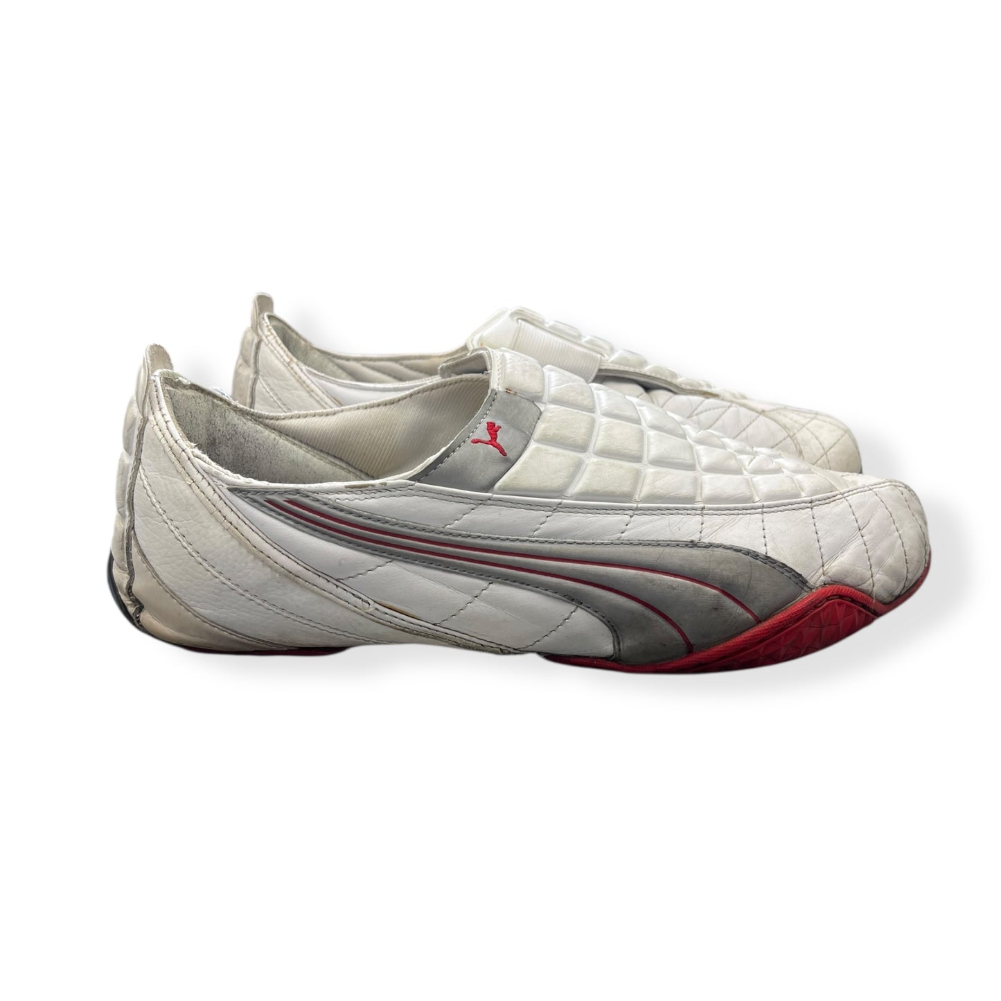 2005 Puma Uke Leather White/Silver (UK10)