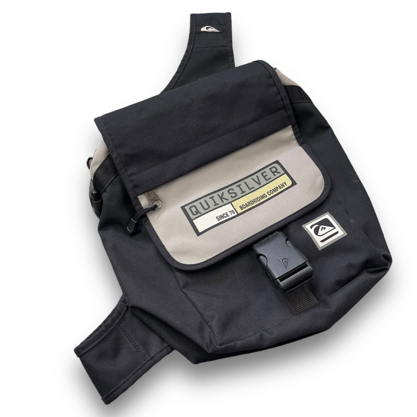 Quiksilver Square Sling Bag Black/Grey