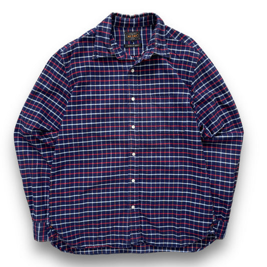 Beams Plus Long Sleeve Plaid Shirt