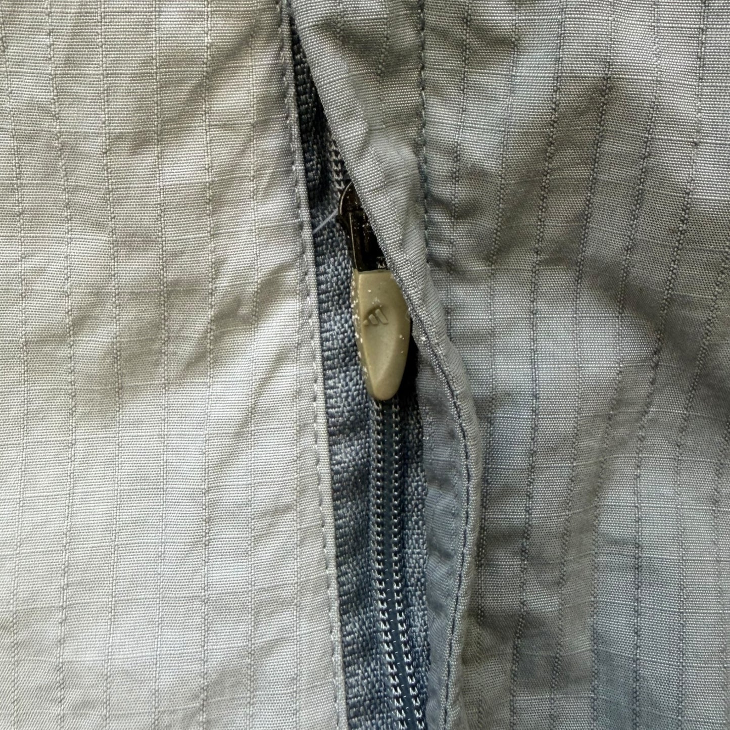 2001 Adidas Asymmetric Microgrid Shoulder Zip Jacket (L)