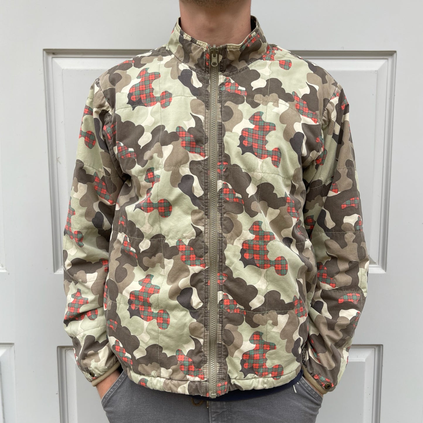 Stussy 2in1 Canvas/Camo Jacket (M)