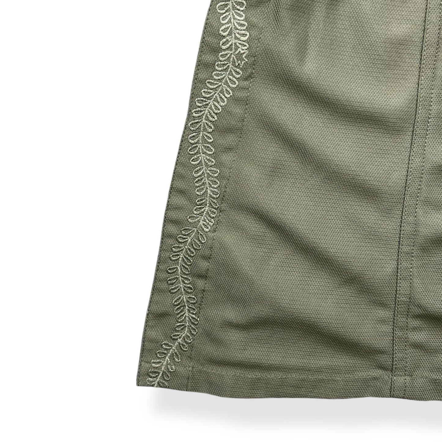 2000's Maharishi Coolmax Embroidered Backless Dress (8)