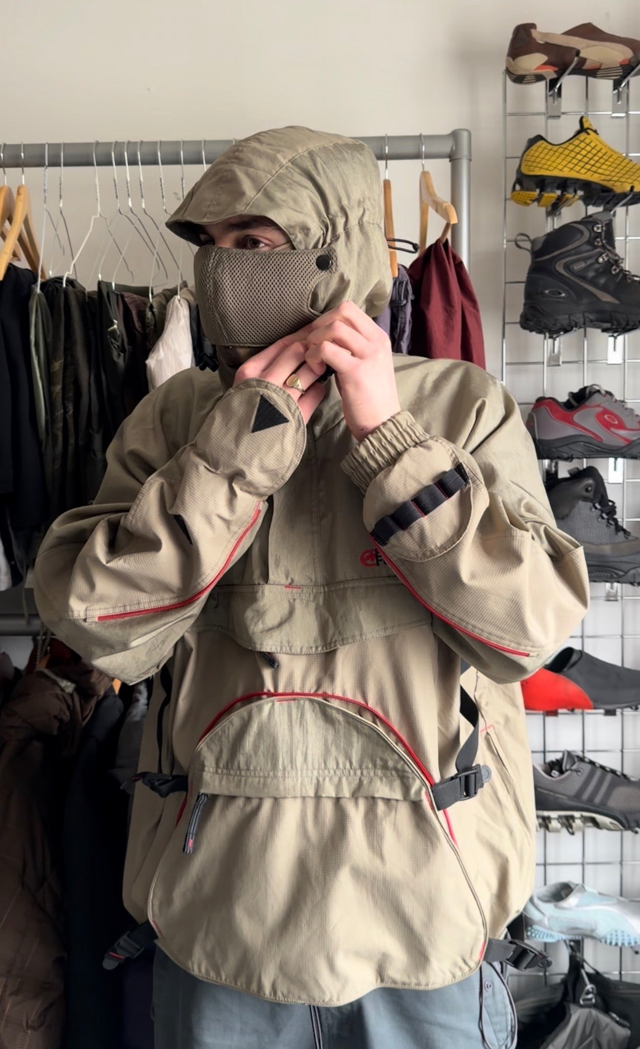 2000's Ecko Function Technical Mask Jacket (XL)