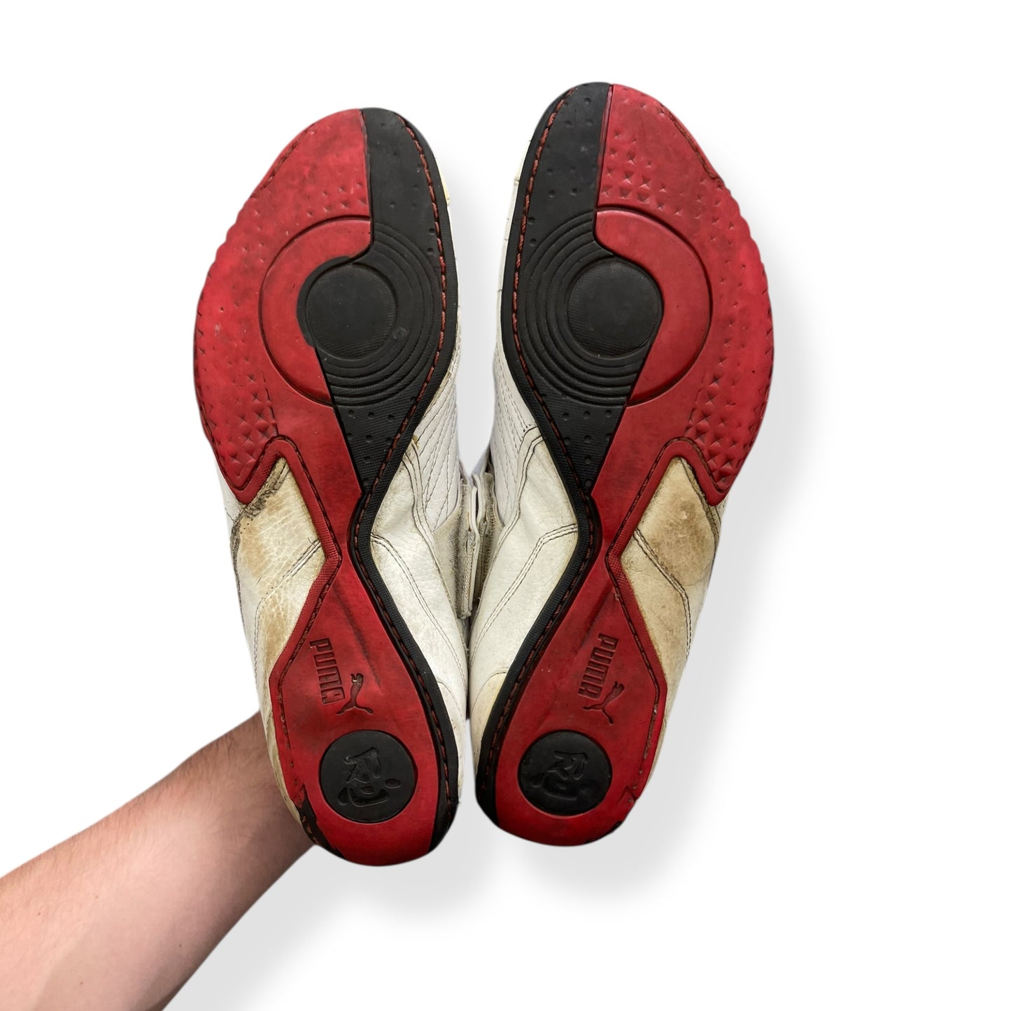 2005 Puma Uke Leather White/Silver (UK10)